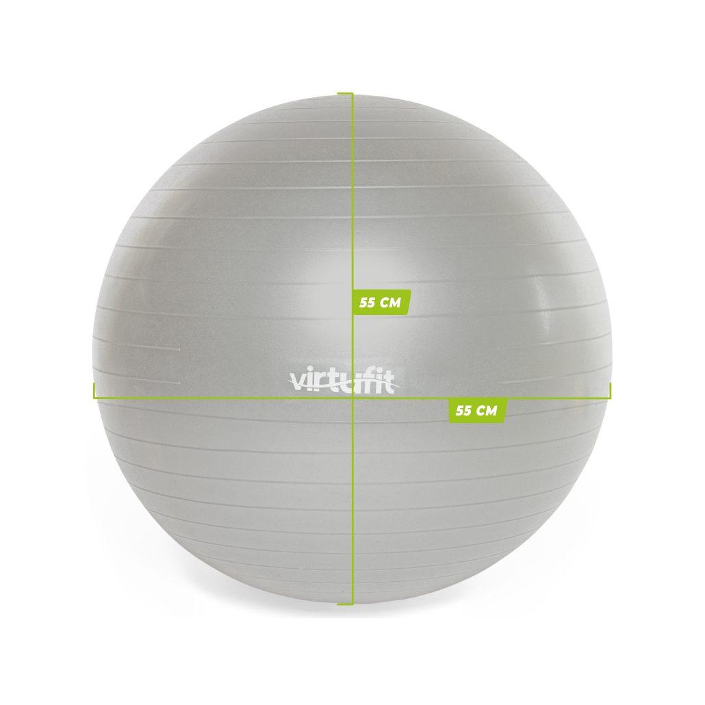 boezem scannen Stevig VirtuFit Anti-Burst Fitnessbal Pro - met Pomp - 85 cm - Virtufit