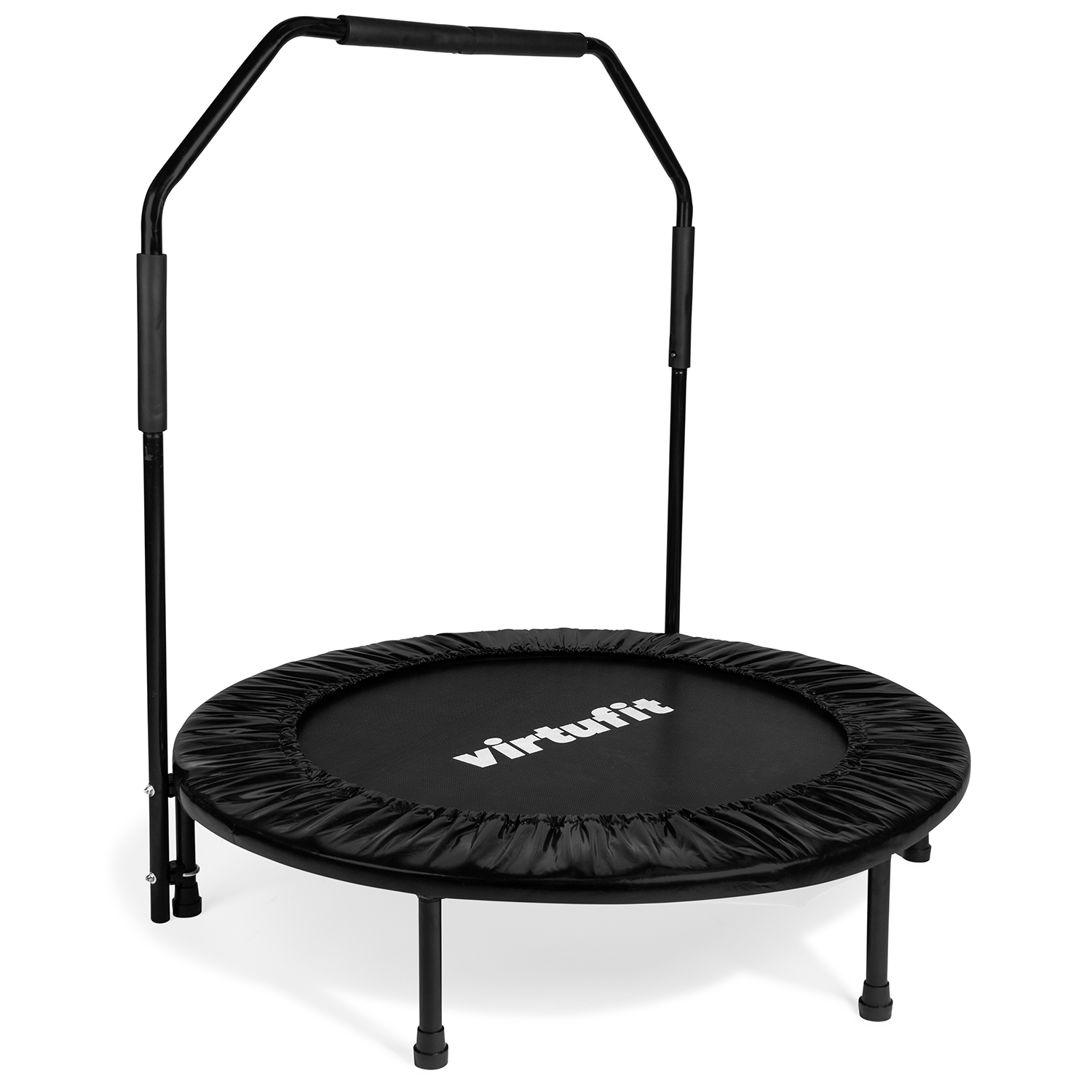 Parasiet geestelijke gezondheid grillen VirtuFit Opvouwbare Fitness Trampoline met Handvat - 100 cm - Virtufit